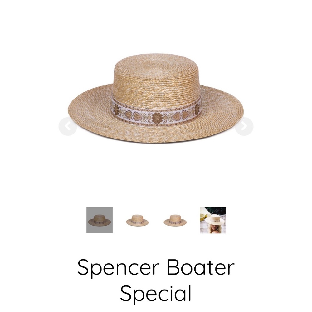 Lack of Color Spencer Boater Special Straw Hat